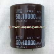 10000uF 50V Nippon Chemi-con KMH electrolytic capacitor